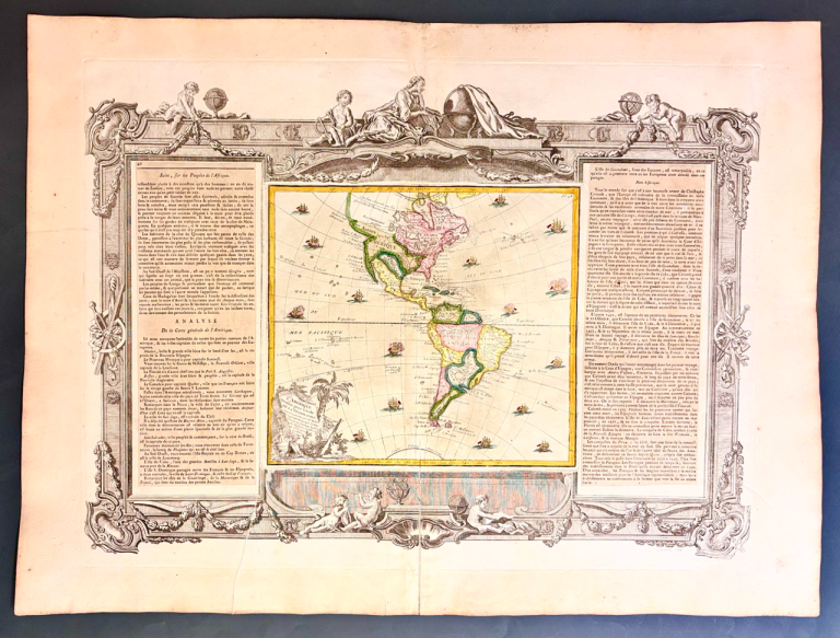 MAPA AMERIKY - L'Amérique Dressée pour l'Étude de la Géographie IMG 4502