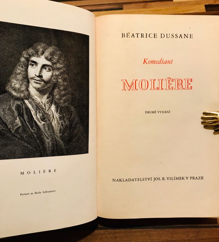 Komediant Moliére. Beletrizovaná biografia/ BB  IMG 5219