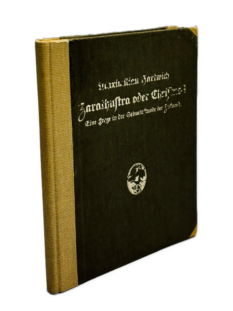 Zarathustra oder Christus. Eine Frage in der Geburtsstunde der Zukunft - WIDMUNG DES AUTORS IMG 619