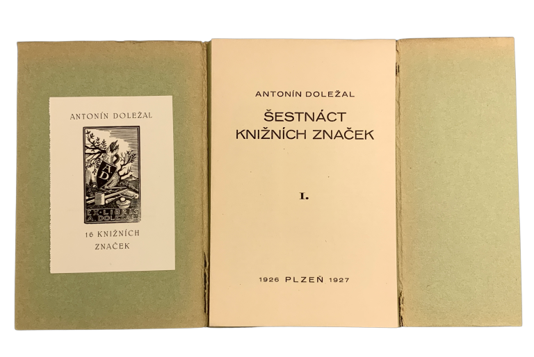 EXLIBRISY ANTONÍN DOLEŽAL - Šestnáct knižních značek I.  IMG 6223