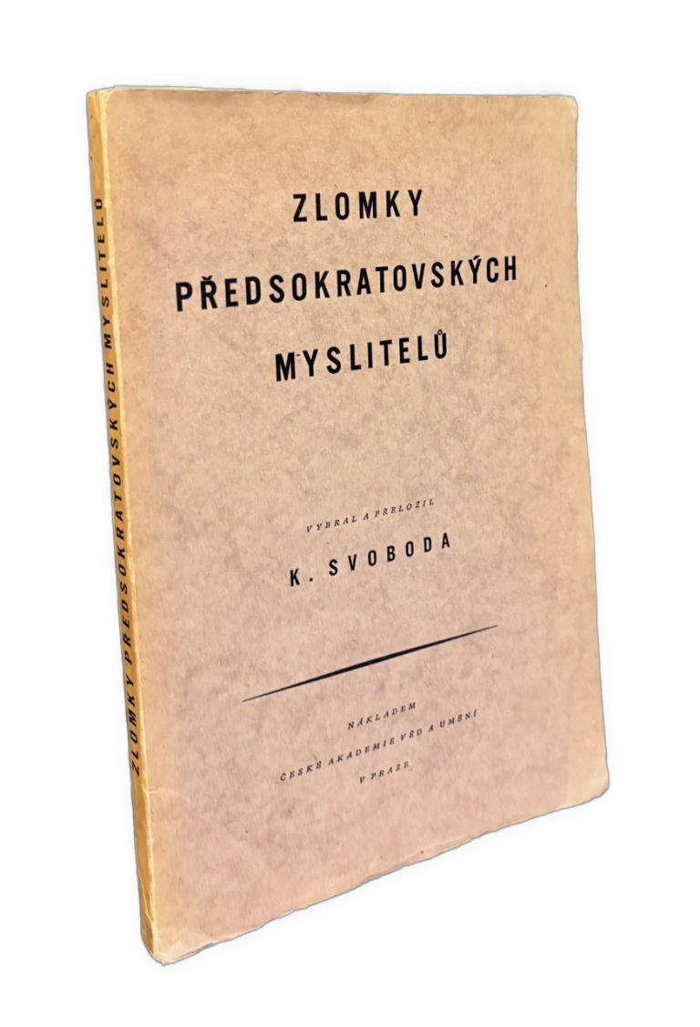 Zlomky predsokratovských myslitelů IMG 6321