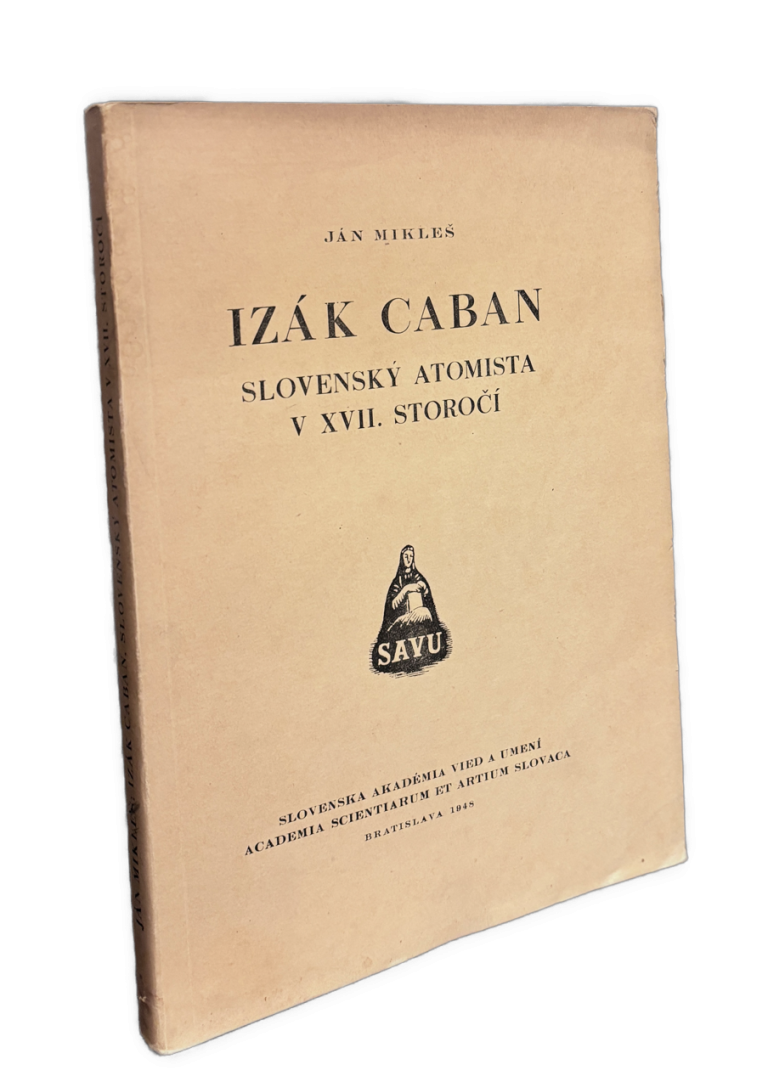 Izák Caban. Slovenský atomista v XVII. storočí IMG 6414