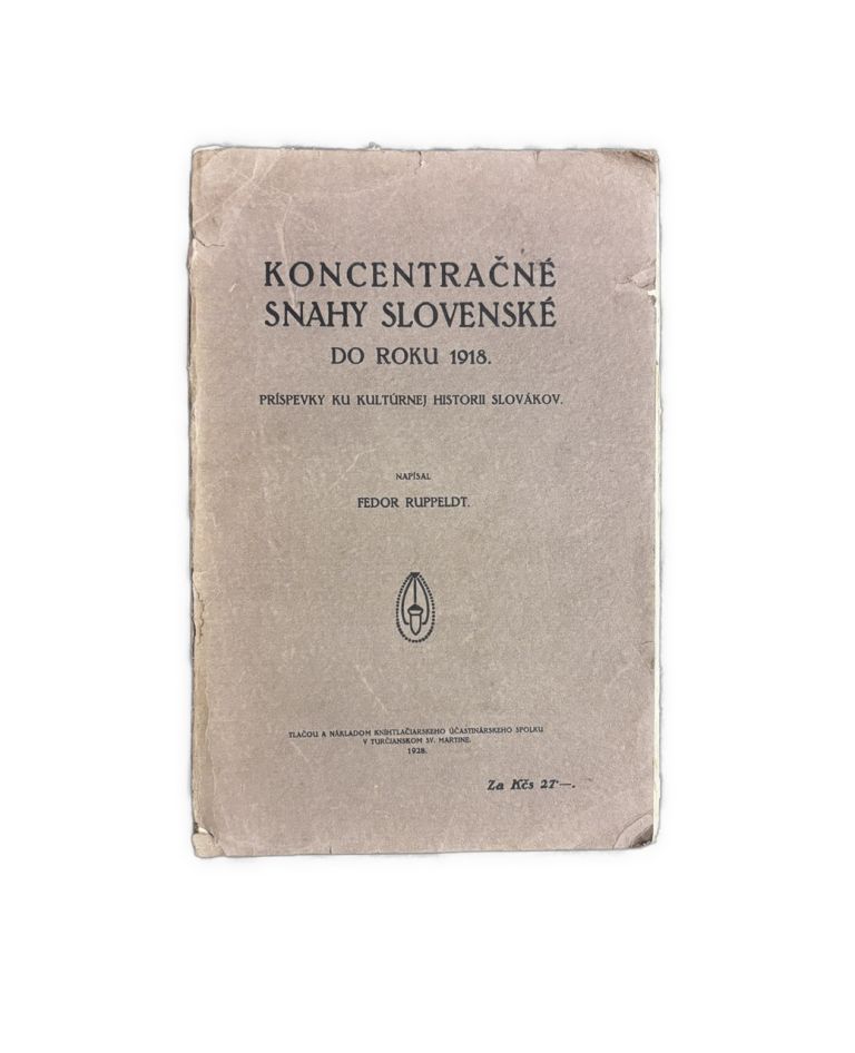 Koncentračné snahy slovenské do roku 1918. Príspevky ku kultúrnej historii Slovákov IMG 6447