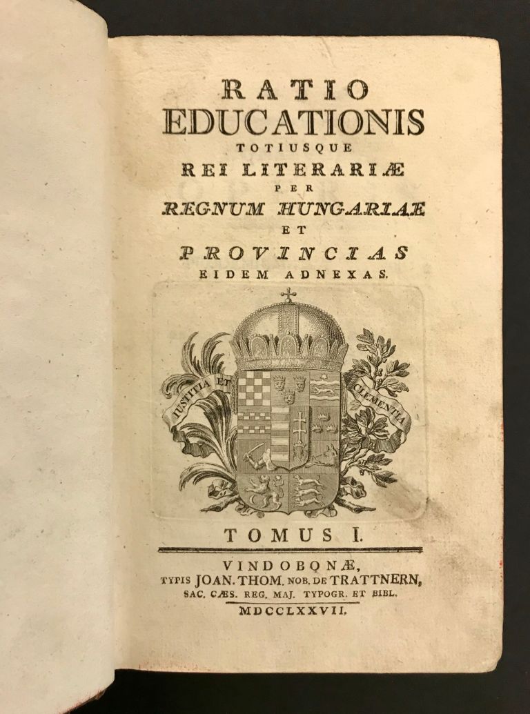 RATIO EDUCATIONIS totiusque Rei Literarie per Regnum Hungariae et Provincias eidem adnexas IMG 6711