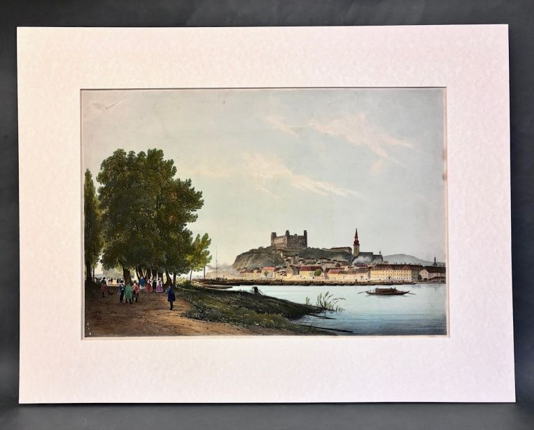 BRATISLAVA - Orig. litografia IMG 7117