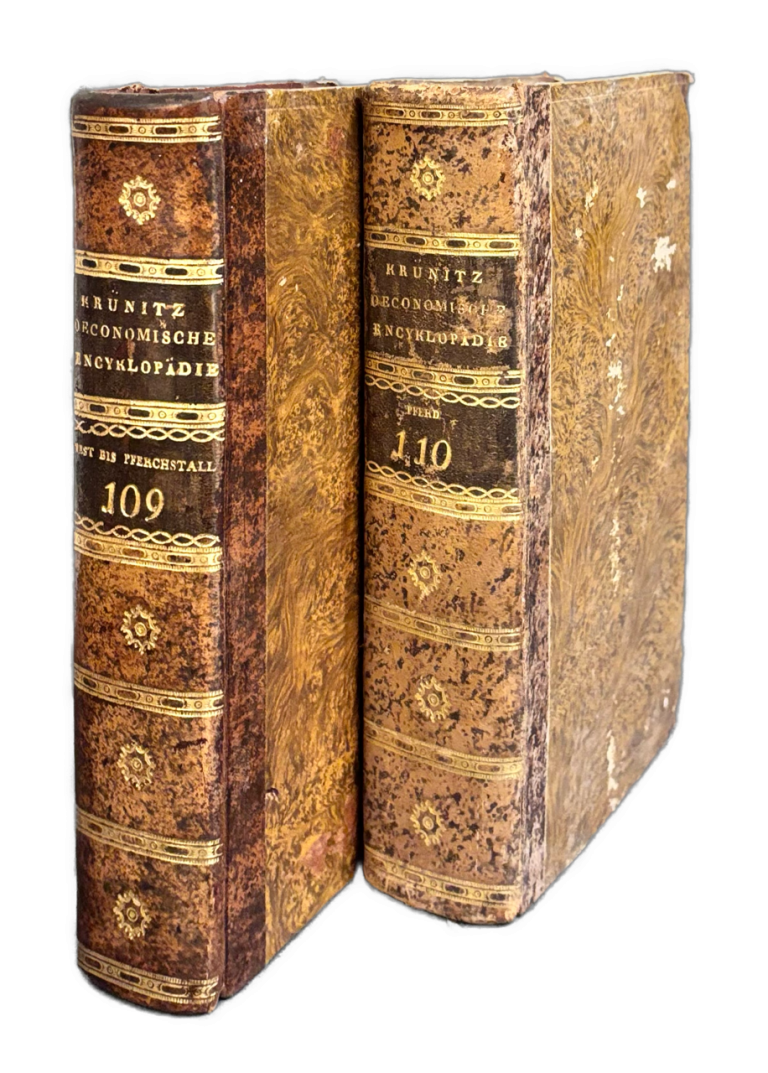 PFERD - Oeconomische Encyklopädie, oder allgemeines  System der Staats - Stadt - Haus - und Landwirthschaft. Bd. 109-110 IMG 7291