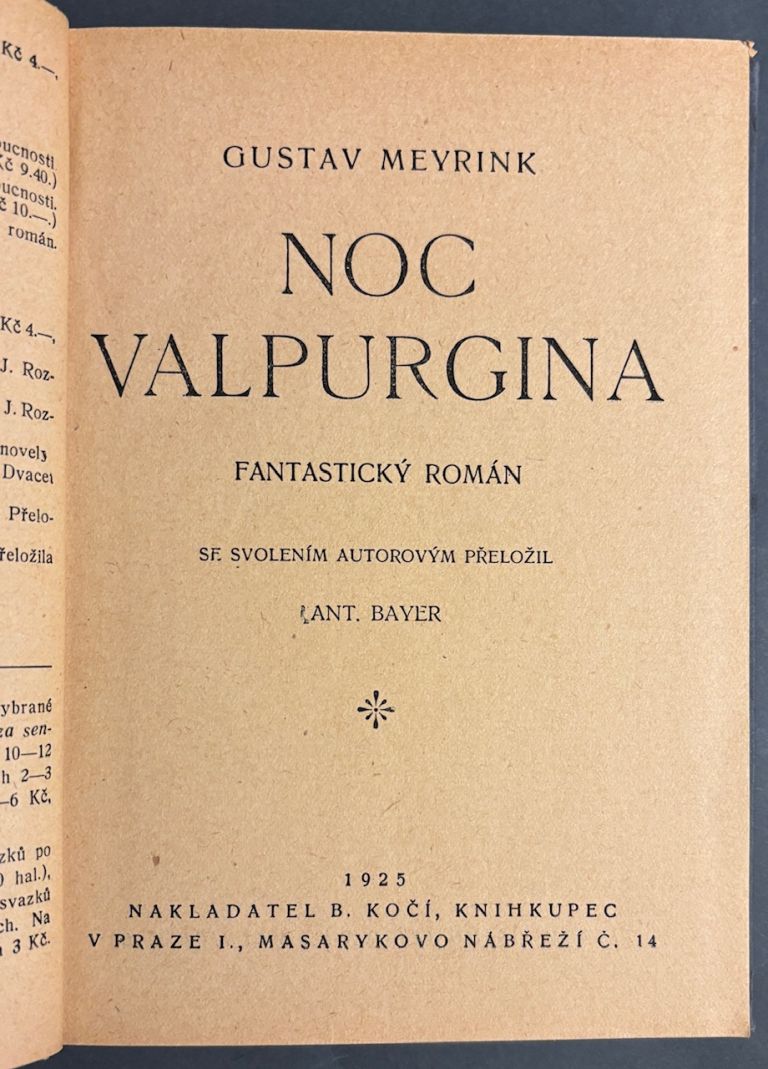 Noc Valpurgina. Fantastický román IMG 7980