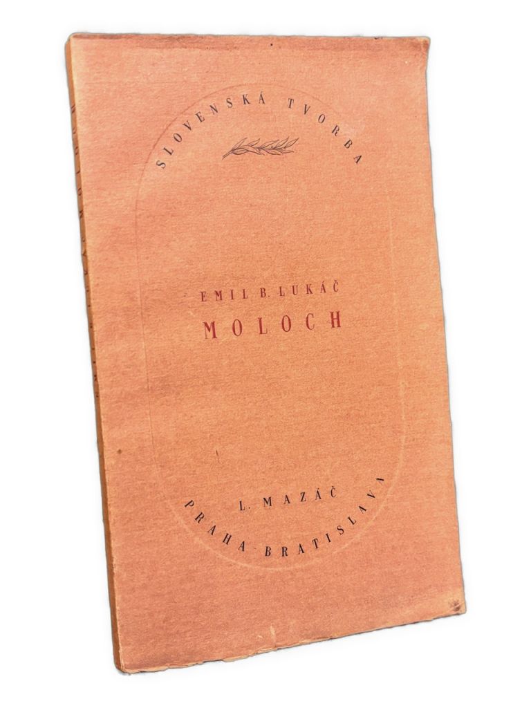 Moloch. Sbierka básní - 1. VYDANIE IMG 8379