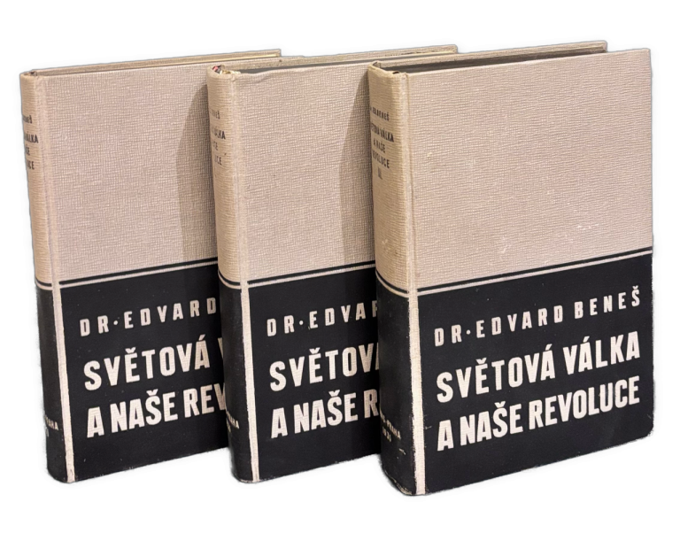 Světová válka a naše revoluce I.-III. (komplet) IMG 9004