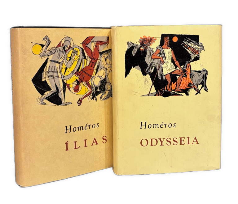 Ílias. Odysseia. 2 zväzky (komplet) - VINCENT HLOŽNÍK IMG 9083