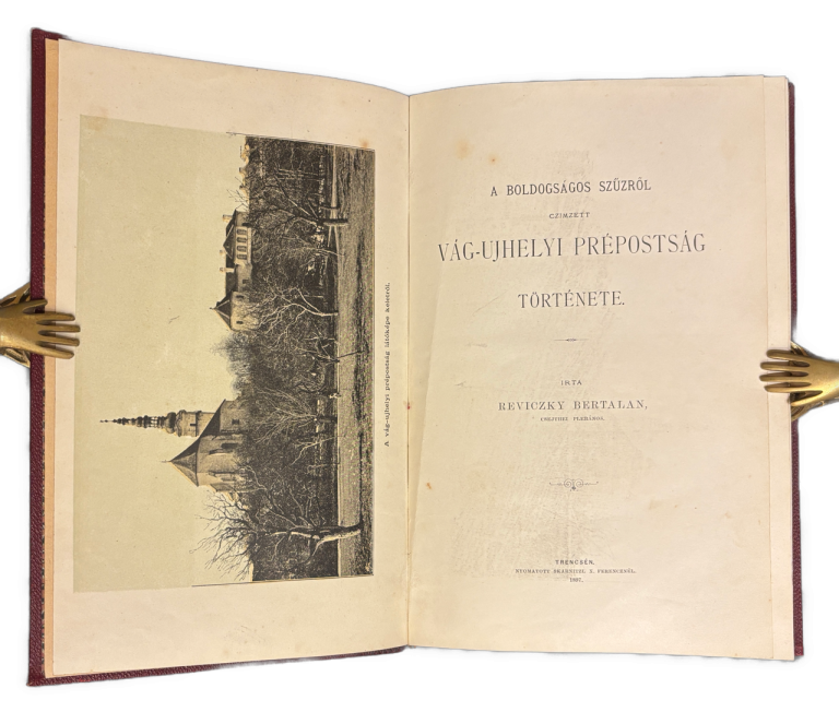 NOVÉ MESTO n./VÁHOM - A Boldogságos Szűzről czimzett Vág-Ujhelyi Prépostság története IMG 9576