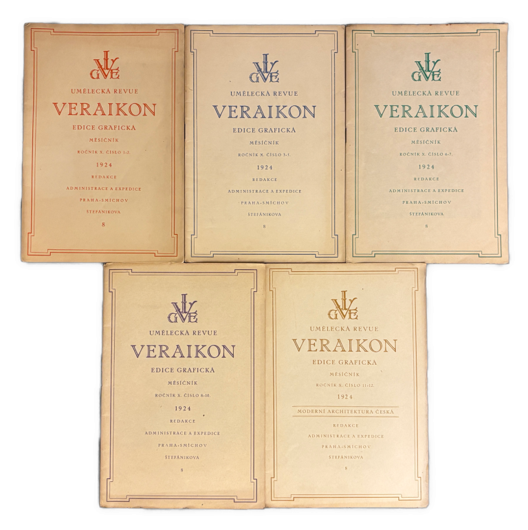 Veraikon X. Edice grafická - Umělecká revue 1924 IMG 9847