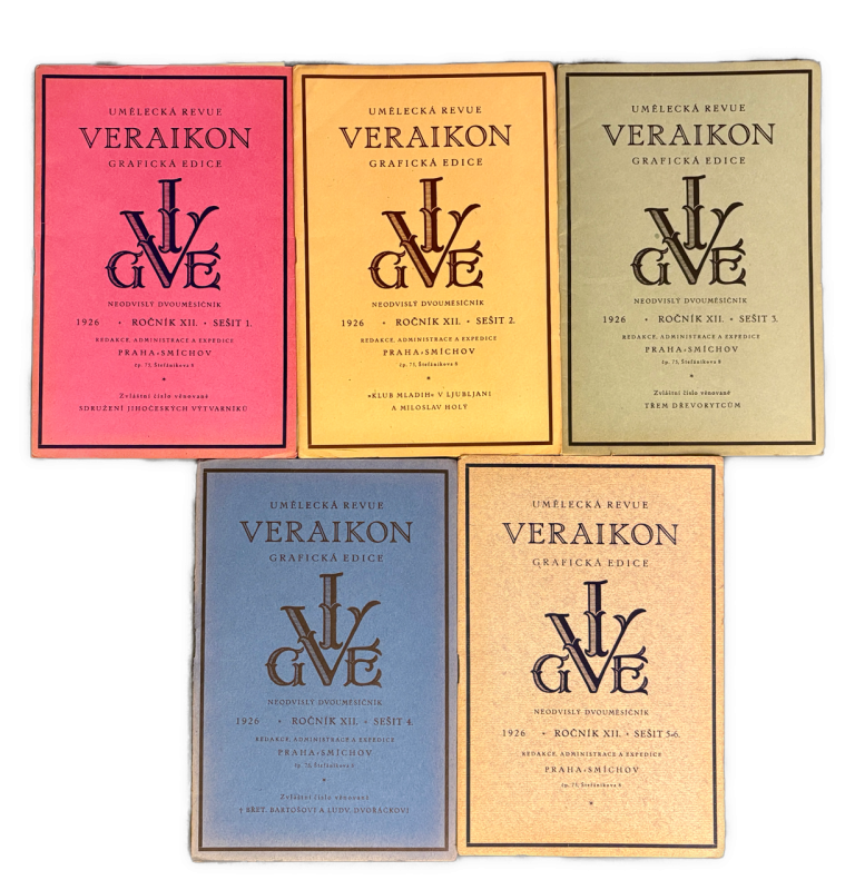 Veraikon XII.- Umělecká revue 1926 - Neodvislý dvouměsíčník IMG 9851