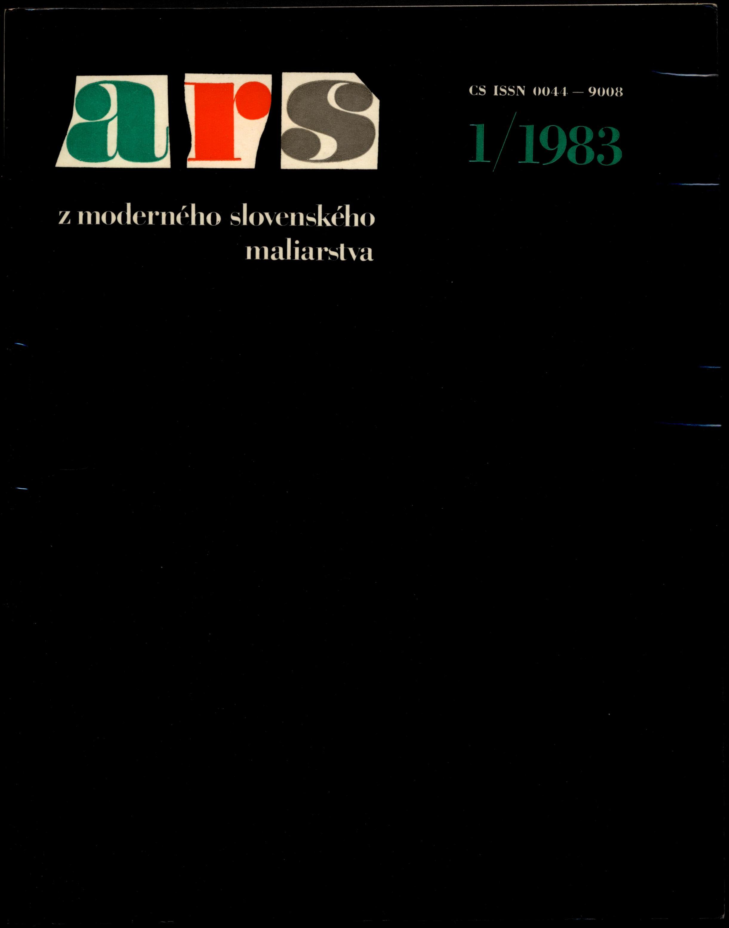 ars. 1/1983. Z moderného slovenského maliarstva.